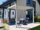 Pergolux Modern Pergola White 3x3x2.4m