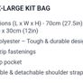 Forza XL kit/training bag - All info and sizes in pics. Brand new, never used, only selling as ordered too big a size. Image 4
