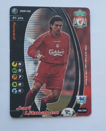 Jari Litmanen - Liverpool  Premier League 2001/02 #160