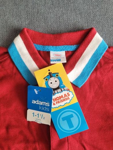 BNWT - Adams Kids Long Sleeved Polo Top, size: 12-18 Months