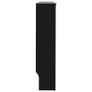 Radiator Cover Black 152x19x81.5 cm MDF Image 4