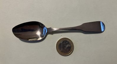 Antique Irish Georgian silver tea spoon
