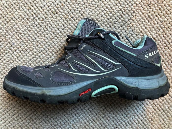 Once worn | Salomon Ladies Trail Shoes | Size 4.5