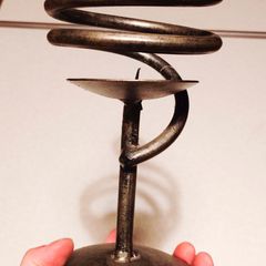 Beautiful Metal Candle Holder.