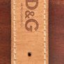 D&G Dolce and Gabanna ladies watch black leather strap Image 7