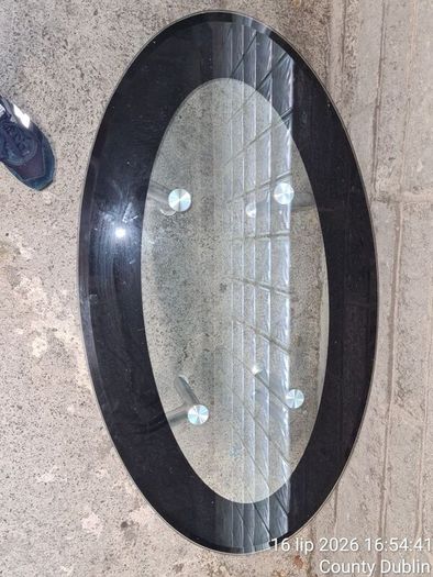 Glass Coffee Table In Good Condition