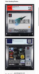 Final Fantasy 7 VII PlayStation PS1 Graded PSA 9.8 A+