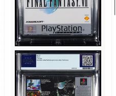 Final Fantasy 7 VII PlayStation PS1 Graded PSA 9.8 A+