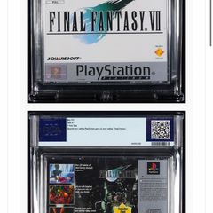 Final Fantasy 7 VII PlayStation PS1 Graded PSA 9.8 A+