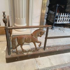 Antique Brass Fire Surround