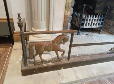 Antique Brass Fire Surround