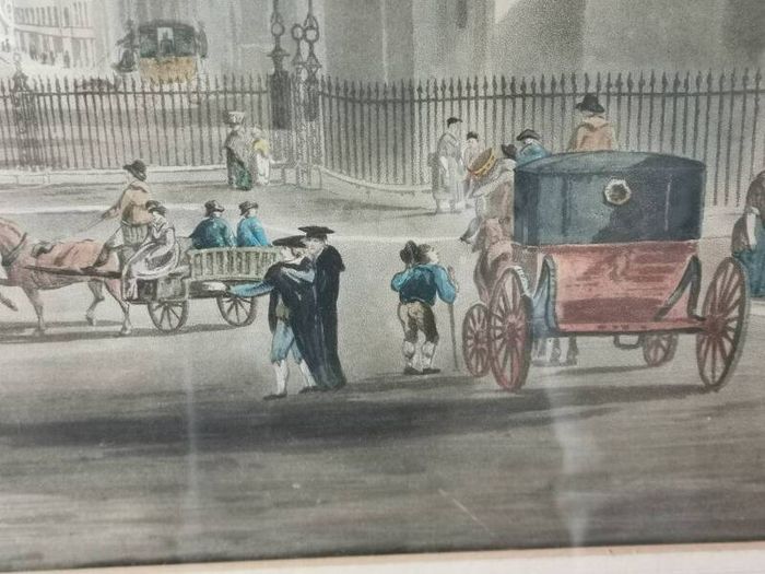 Antique Hand Coloured Engraving 1800's
