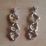 New pretty golden fashion earrings Image 2