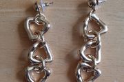 New pretty golden fashion earrings
