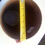 Flue steal pipe stove 7'' 500mm long Image 2