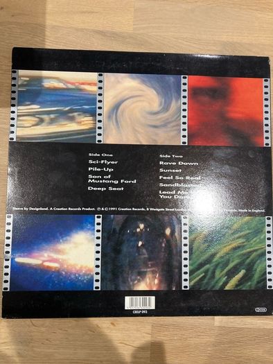 Swervedriver Raise 1991 Pressing