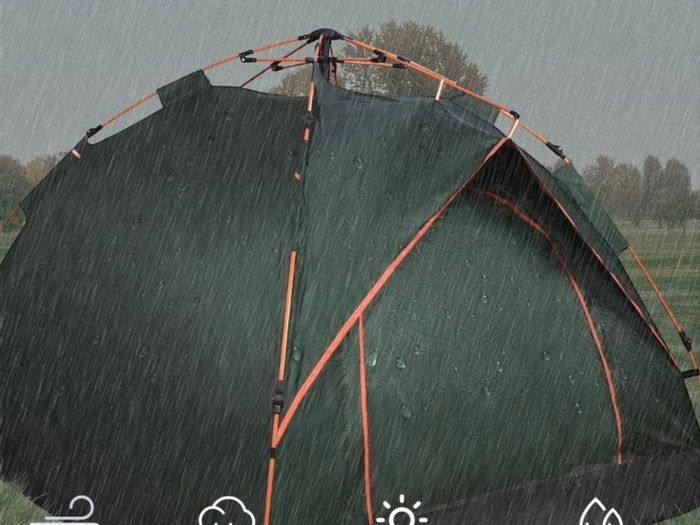Hydraulic Dome Tent Canopy for Camping Automatic Waterproof Tents 3-4 Person Canopy Easy to Set up MULTIPLE COLOURS AVAILABLE (FREE POSTAGE)
