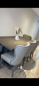 Solid Wood dining table & 4 chairs