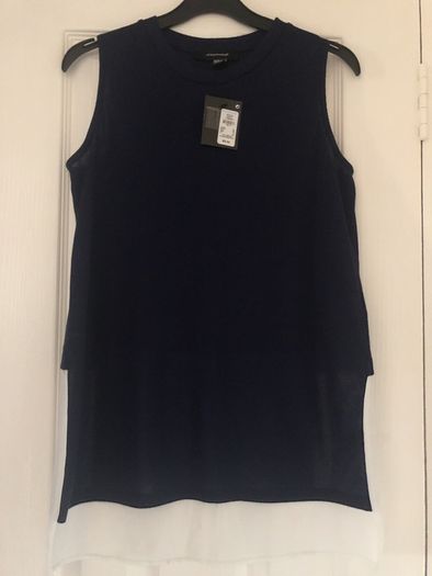 Navy Sleeveless Jumper BNWT