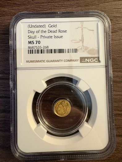 NGC Gold Day of the Dead coin