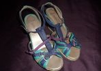 Beautiful Size 6 Clarks Scent Trail Softwear Platform Wedge Sandals