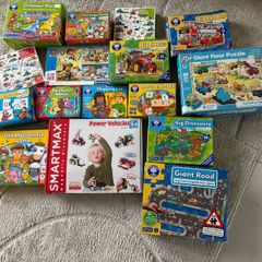 Bundle of puzzles for 3-6 year olds