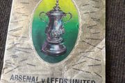 1972 FA Cup Final Programme Arsenal v Leeds United Wembley Centenary Final