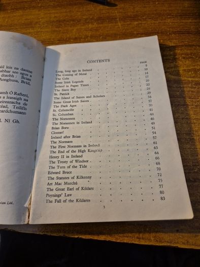 Rare Find. A Primary History of Ireland Book 1 from earliest times to 1691. Mairead Ni Ghrada
