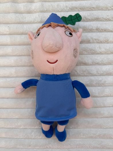 Ben & Holly's Little Kingdom Ben the Elf Soft Plush approx. 35 cm. (with legs and hat) Used Please see photos