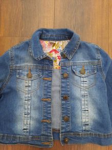 Jeans girls jacket size 7-8 years