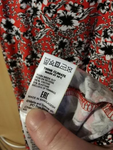 M&S floral print dress UK 12