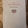 The Logogryph. By Thomas Wharton. First Edition Complete With Presentation Sleeve Paperback In Very Good Condition. 37 Image 2