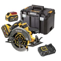 DeWalt DCS578T2 54V FlexVolt High Power Circular Saw 190mm 2 x 6.0Ah Batteries