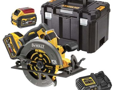 DeWalt DCS578T2 54V FlexVolt High Power Circular Saw 190mm 2 x 6.0Ah Batteries