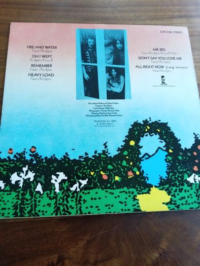 FREE Fire and Water Old Vinyl