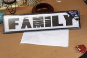 Sign "family "