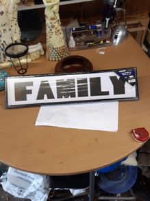 Sign "family "