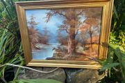 vintage oil painting