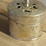 Beautiful Vintage Metal Treasure Box Image 3