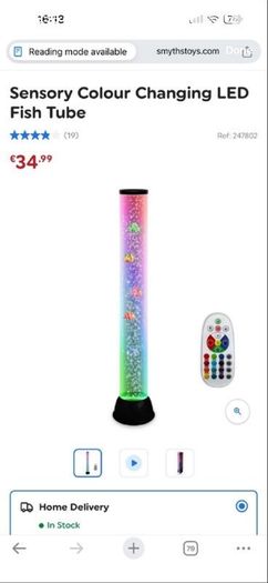 Sensory Colour Changing Led Fish Tube