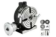 Vertical &amp; Horizontal Rotary Table 150MM HV4 HV6 HV8 Working Table Tilting 360 for Milling Drilling Machine