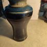 NAVY BLUE Shouldered Vase  Louis Mulcahy Pottery Image 4