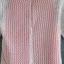 SANDRO Paris White Mesh and Coral layered top Sz 3 (Fit 10-12UK) - Rrp 175 (New) Image 5