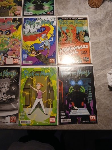 Rick and Morty Comics run joblot