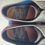 Barker Mens Grey Hand Painted Shoes Size 10.5 F Eu 44.5 Image 5