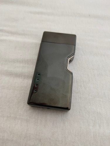 Rotating Laser Sensor Electronic Arc Lighter USB Black 2 for 35