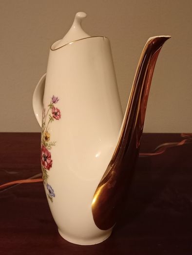 Vintage Czechoslovakia Espresso Set with Milk Jug and Coffee Pot.