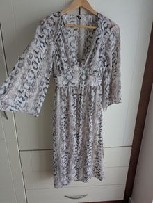 long blouse with buttons size XS /S like new h&m, swimsuit cover-up