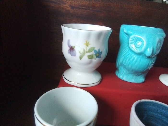 Mixed set of Eggcups