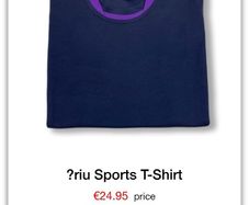 Eriu Community College D15 PE T-shirt Size 30-31